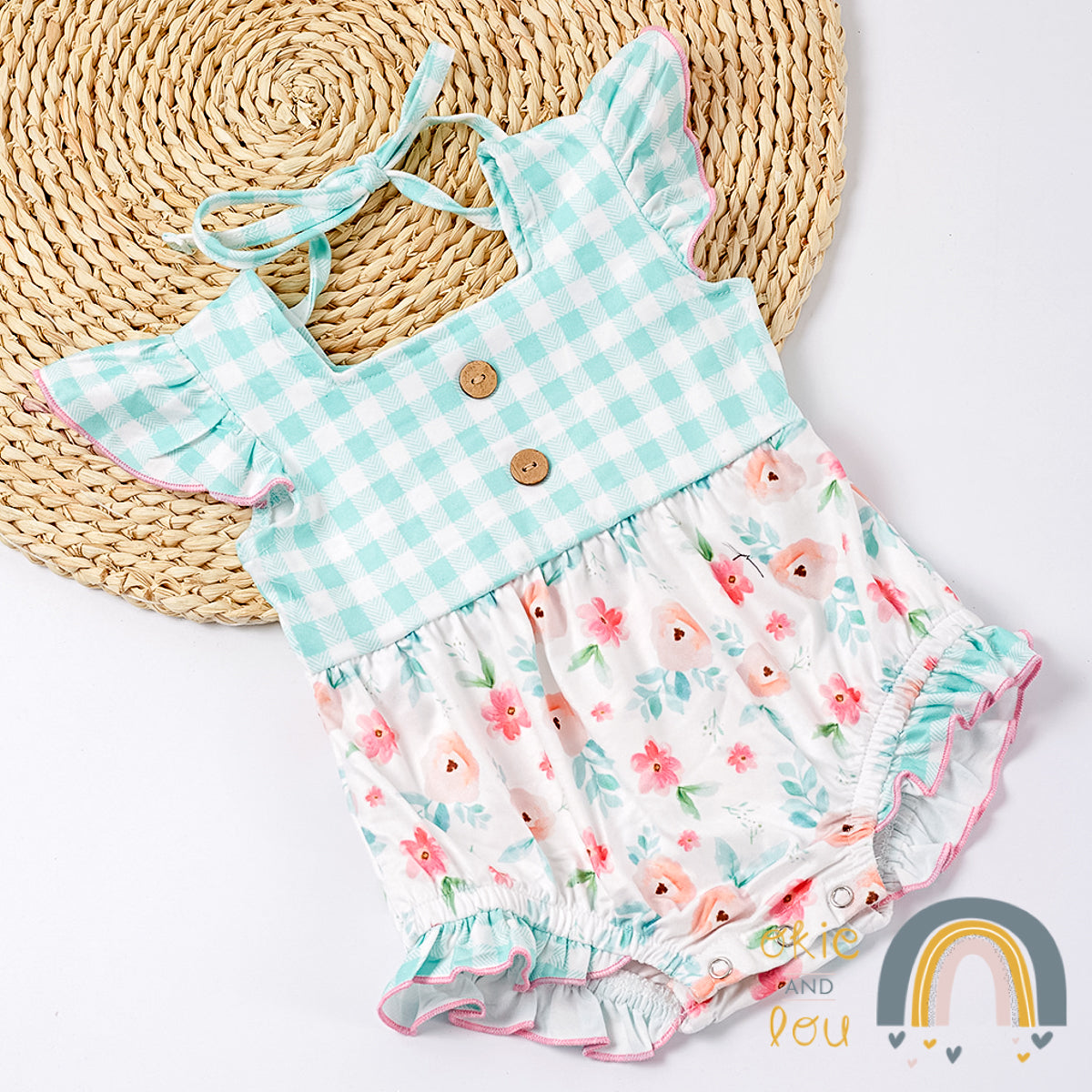 Country Florals Romper