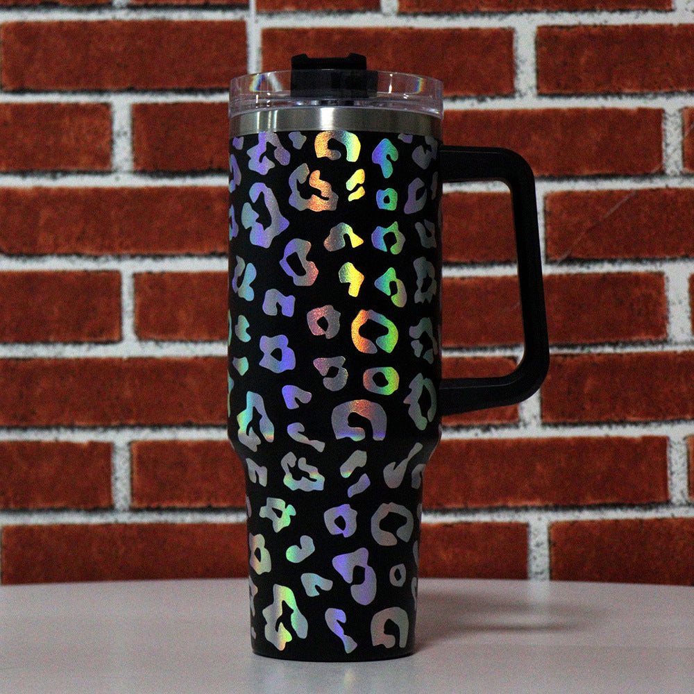 New Laser Leopard Tumblers