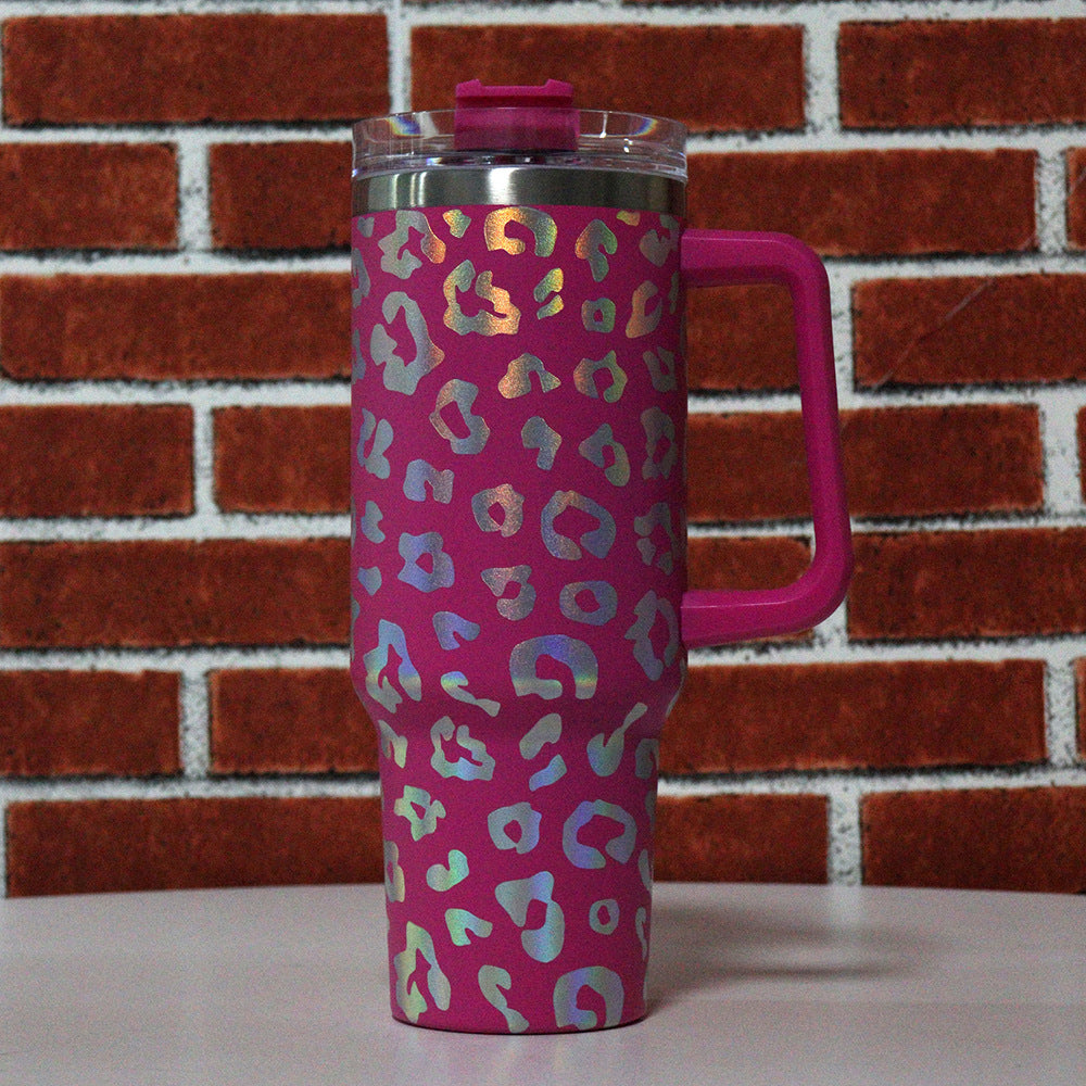 New Laser Leopard Tumblers